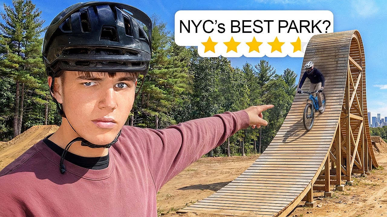 I Rode The Top Rated Bike Parks In New York!