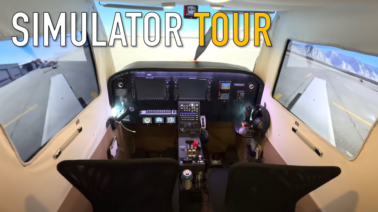 Updated Home Cockpit Simulator Tour: July 2025