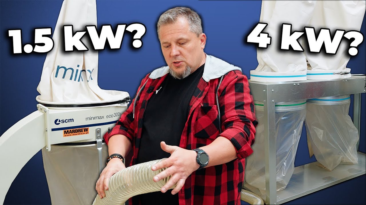 Jaki odciąg trocin kupić | Jak jest zbudowany | Odpylanie stolarni