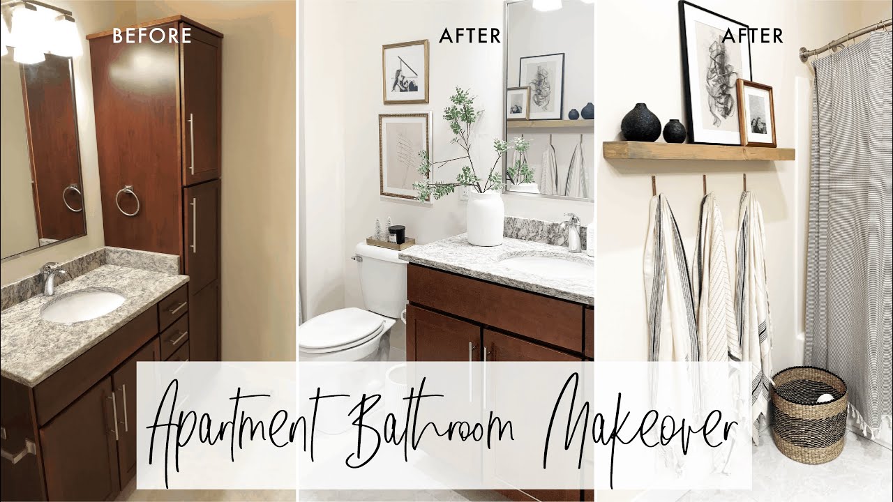 Apartment Bathroom Ideas | Decorating My Apartment Bathroom!