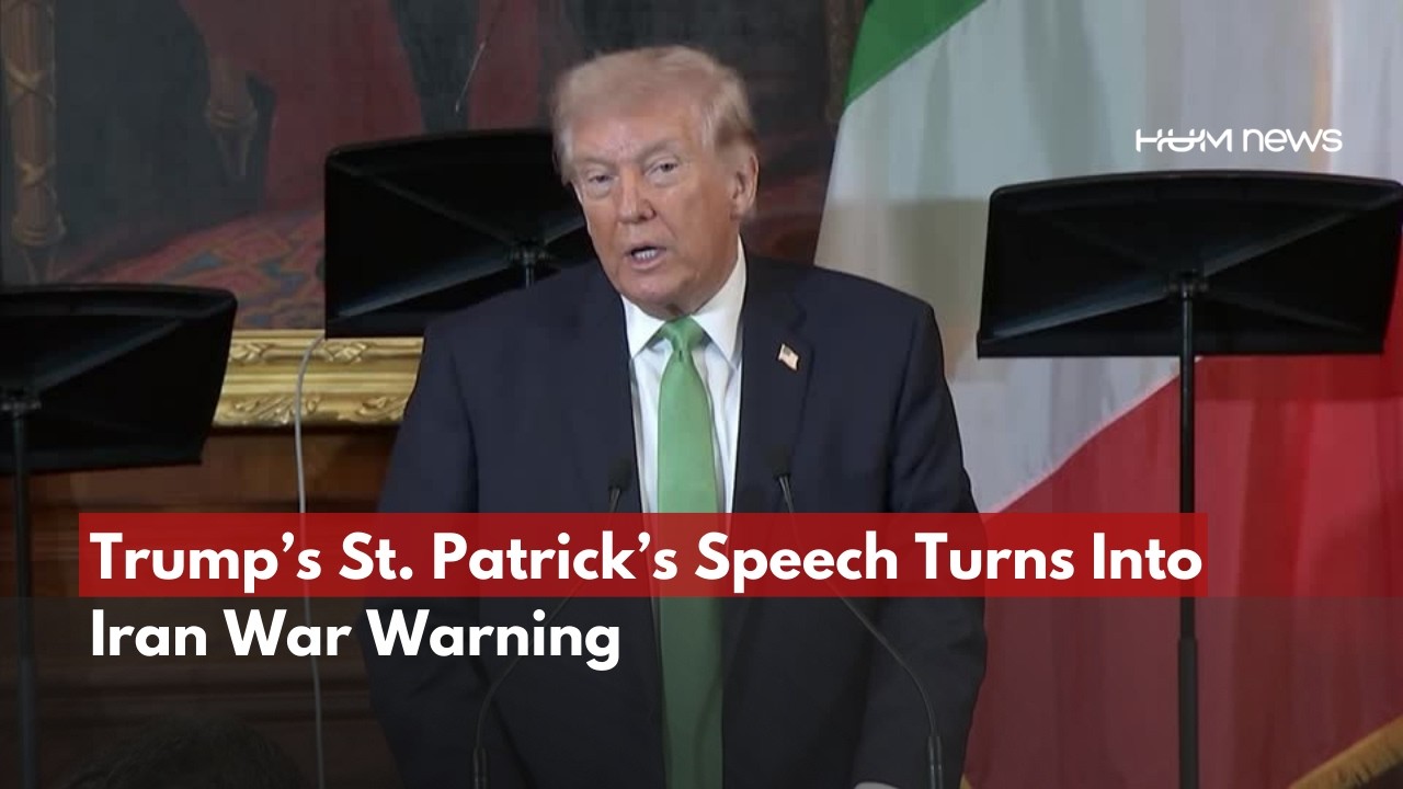 Trump Praises Ireland — Then Drops Major Iran War Update