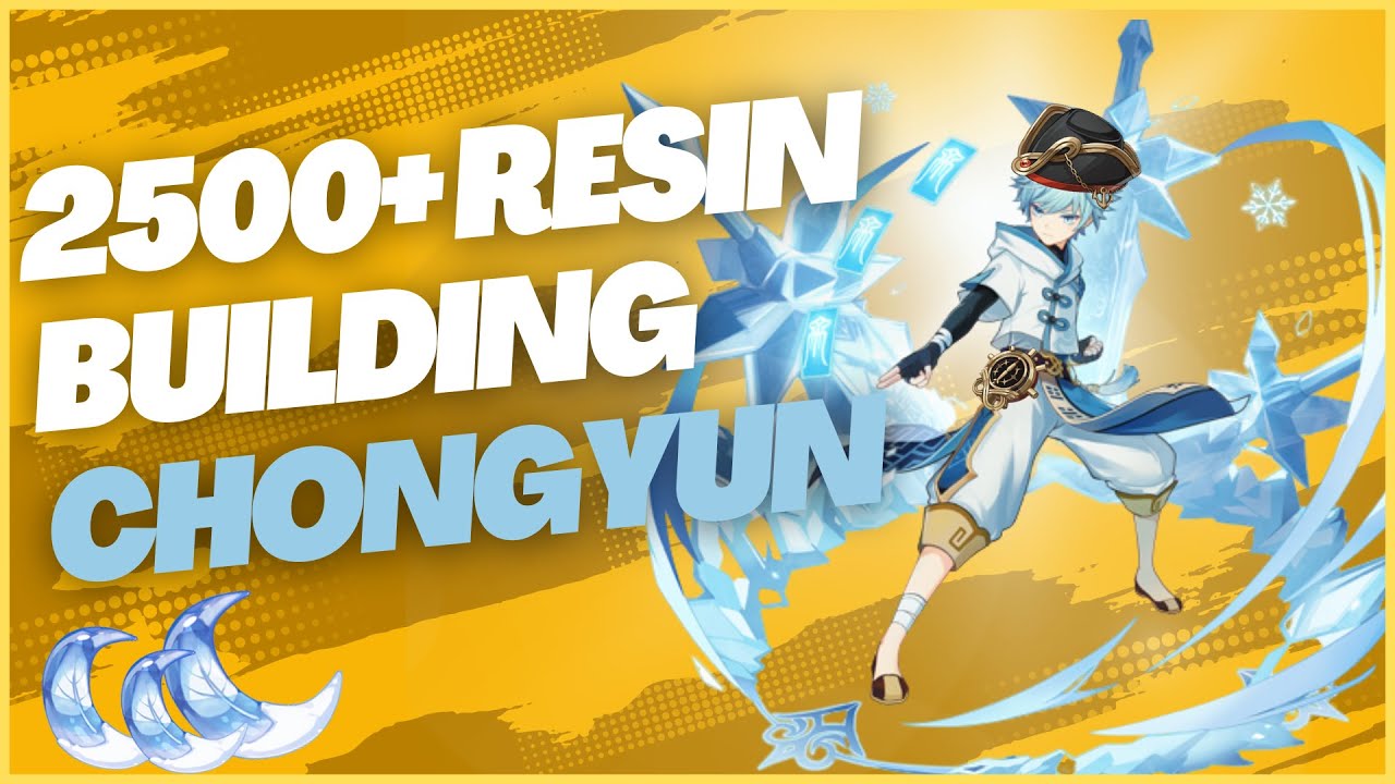 Spending 2500+ Resin Building Chongyun