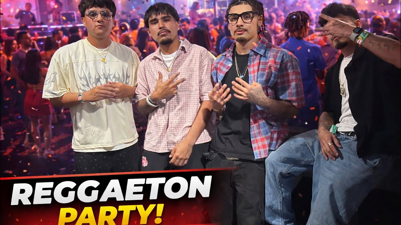 Went to a crazy reggaeton party (BLACK OUT NIGHT!!)