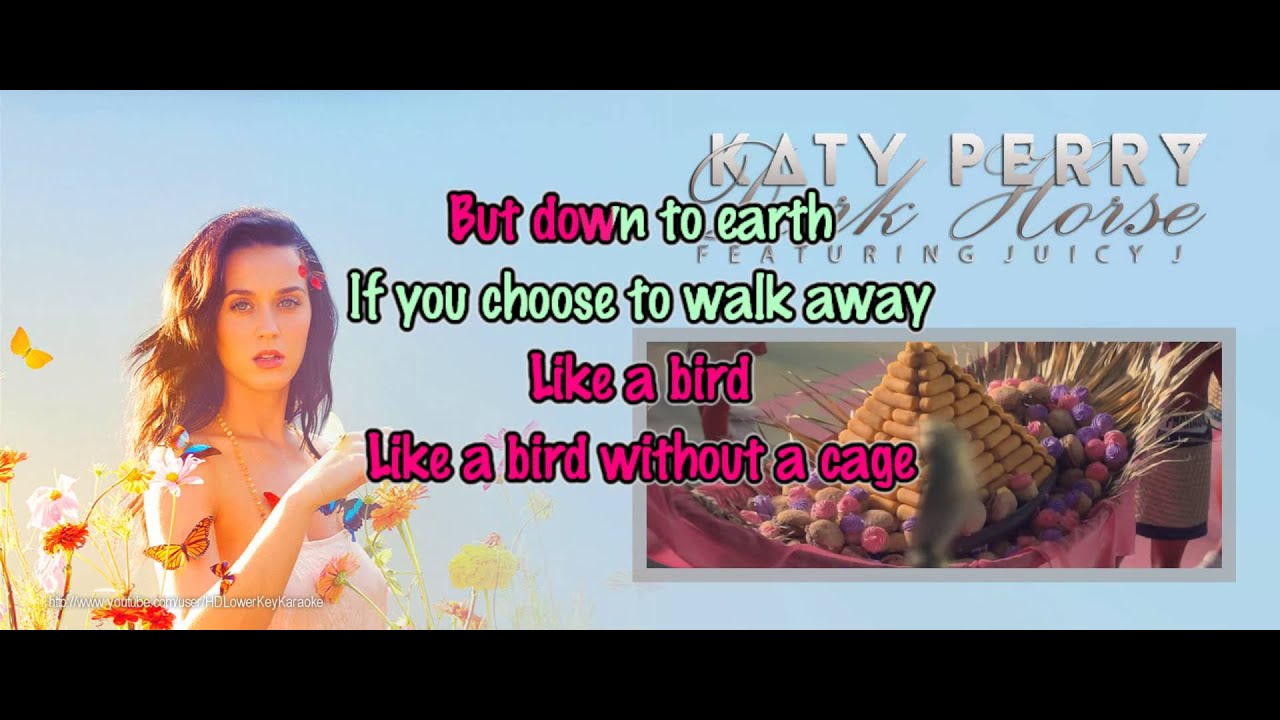 Katy Perry feat. Juicy J - Dark Horse [Lower Key Official Karaoke / Instrumental]