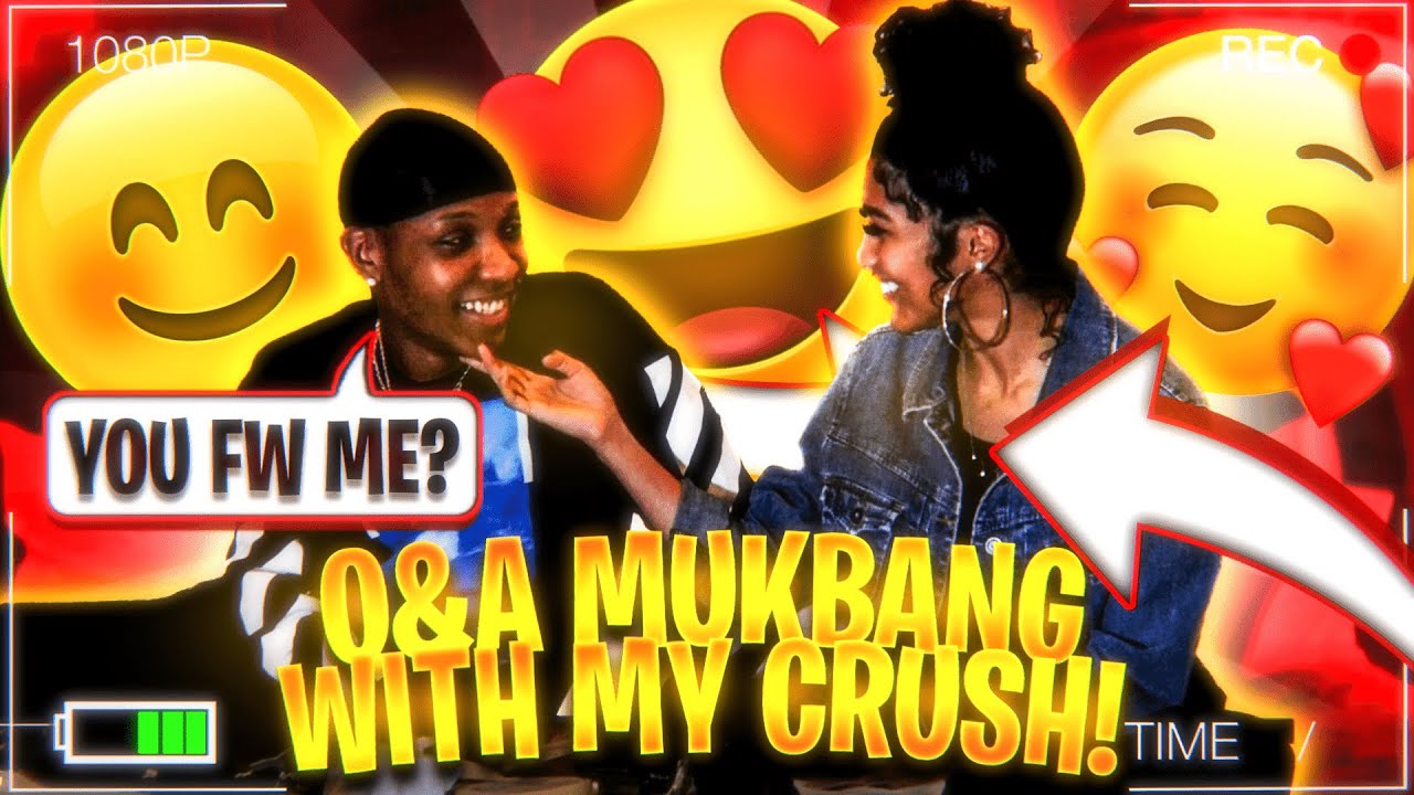 Q&A Mukbang with my Crush!!! I think I found the one!!!