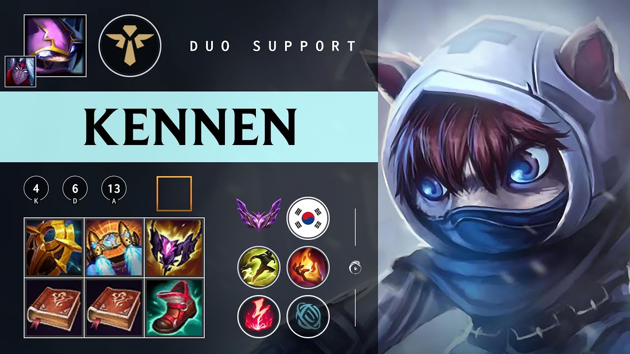 Kennen Support vs Lulu - KR Master Patch 26.02