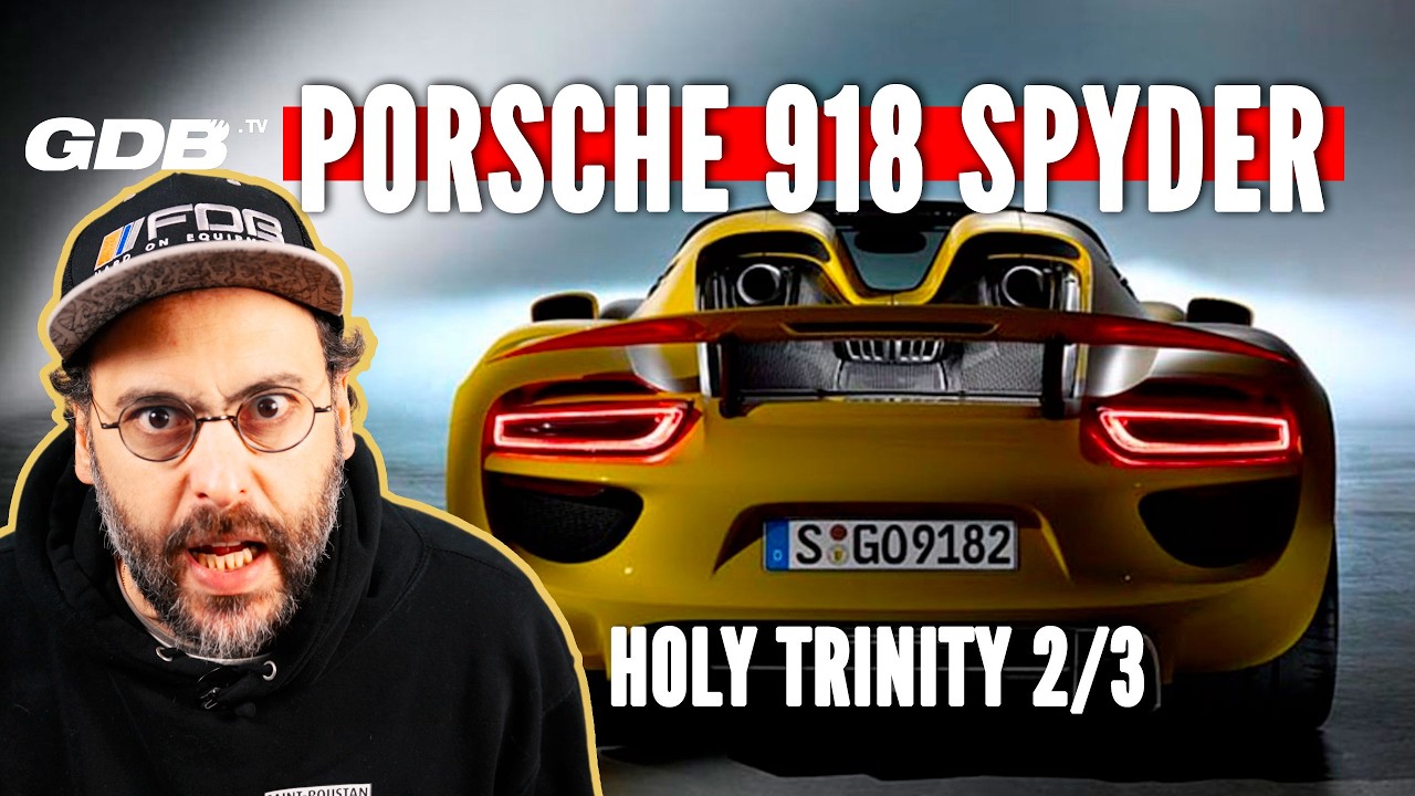 La plus technologique des hypercars : Porsche 918 Spyder