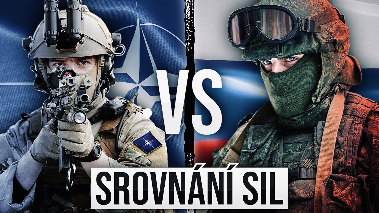 NATO ✖️ RUSKO | Srovn&aacute;n&iacute; vojensk&eacute; s&iacute;ly [2022]