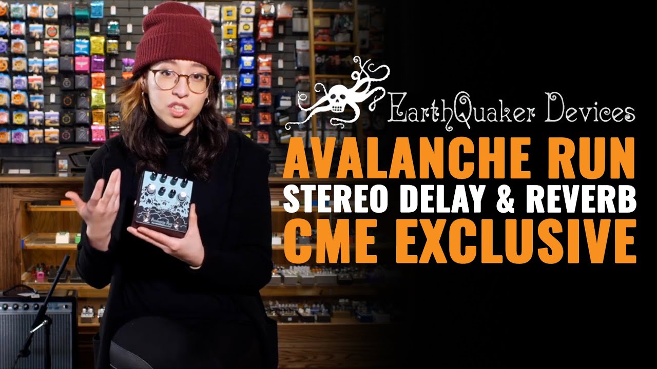 EarthQuaker Devices Avalanche Run (CME Exclusive) Mint Green and Black | CME Gear Demo