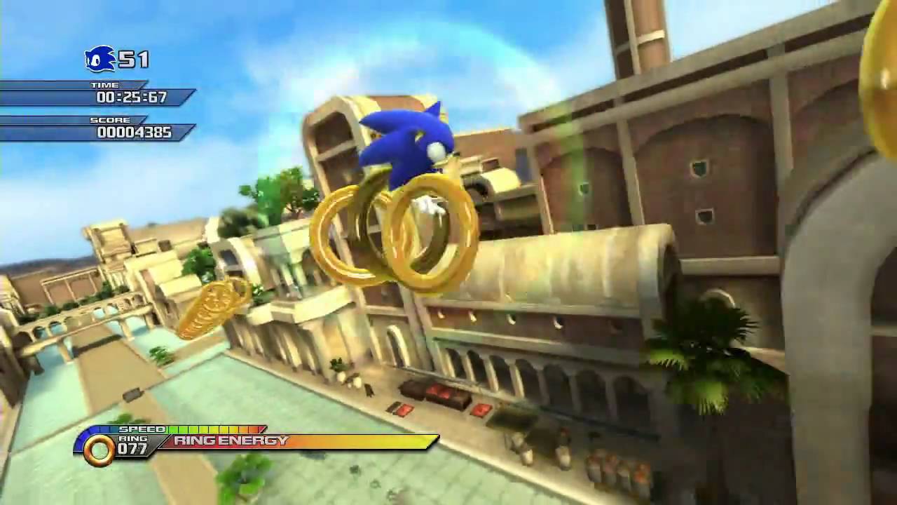 ソニックワールドアドベンチャー Shamar act 1 Sonic Unleashed HD