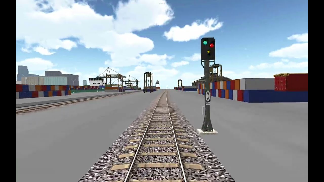 ( BNSF )  SD40-1  Camera Front Train And Camera Front Tracks And Port of Call And Yarding