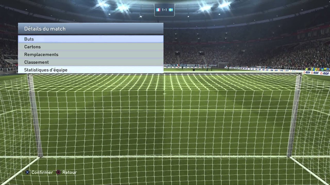 France - Suède [PES 2015] | Match Amical | CPU Vs. CPU
