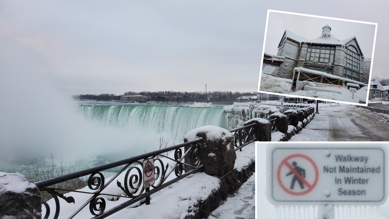 Niagara Falls visit in Winter | 14th Feb 2021