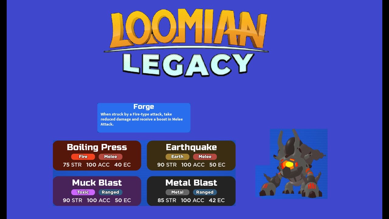 Bane of Haste Billoforge is Alright. Loomian Legacy PVP.