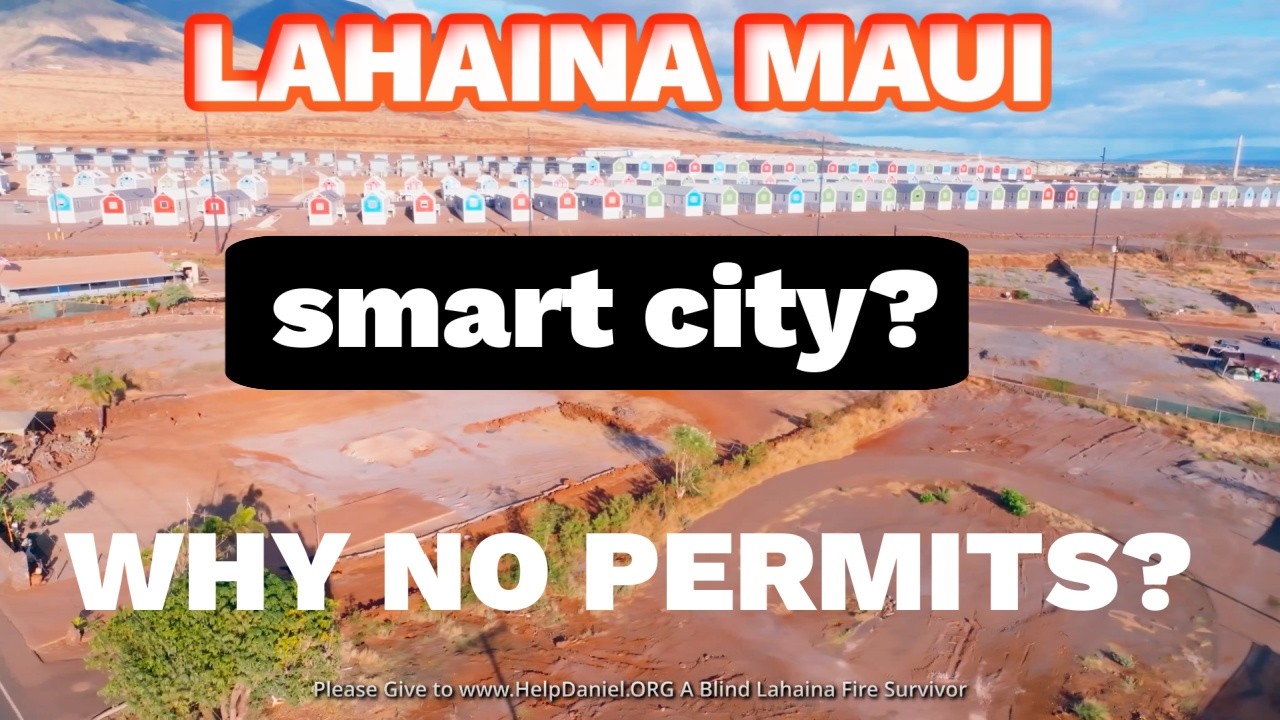 Lahaina Maui UPDATE Fire Zone: Shocking Drone Footage TOTAL LACK of Rebuild Progress