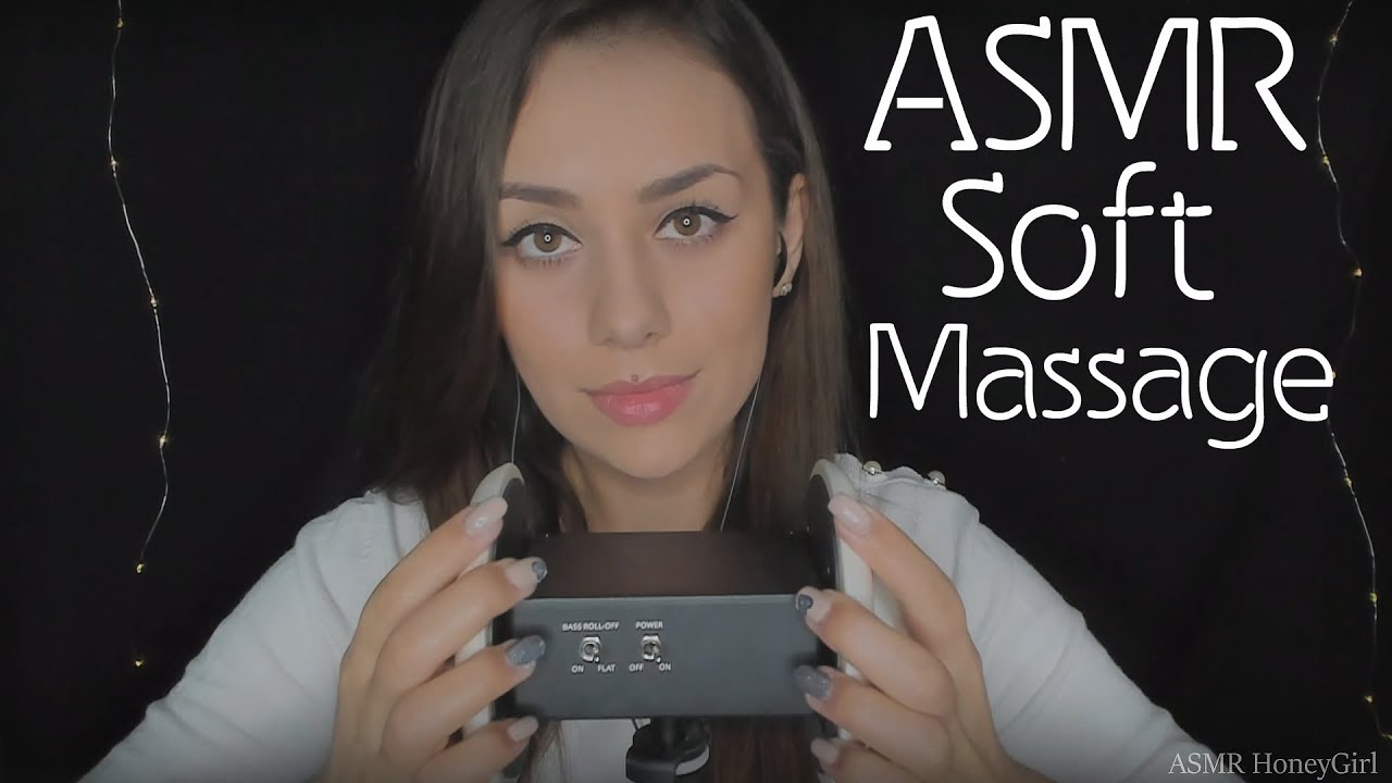 АСМР Мягкий звук массажа ушей💆/ Массаж ушей + постукивание для ваших мурашек