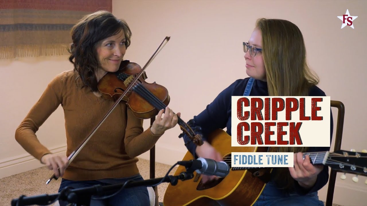 Katie Glassman and Celeste Johnson Play Cripple Creek | Fiddle Tune