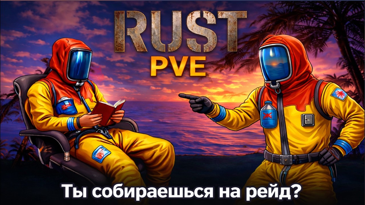 🎥Стрим RUST 🙃Общаемся и играем🙃