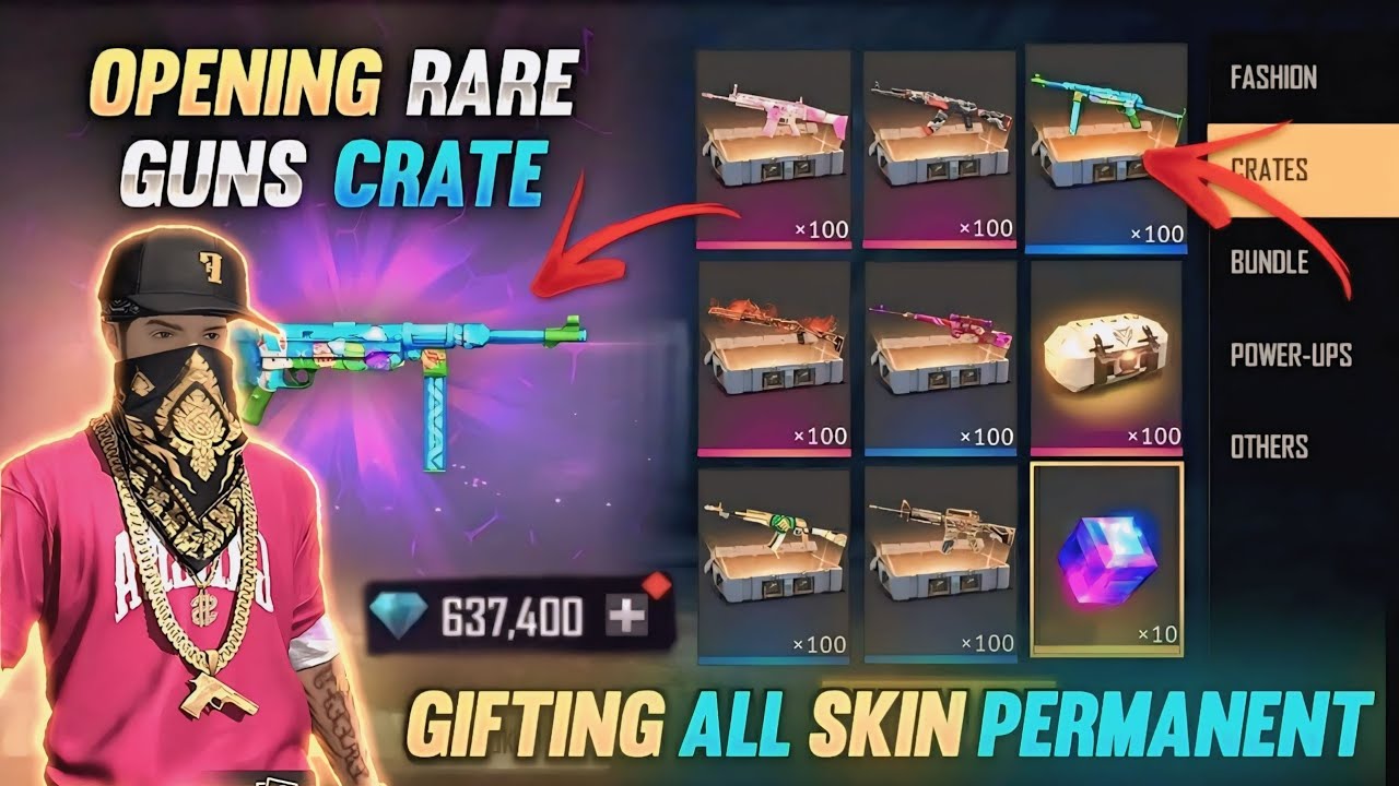 🤯The CRAZIEST Free Fire🔥Crate Opening EVER🤯 | ​#CrateOpening #FreeFire #FreeFireIndia #FreeFireLuck