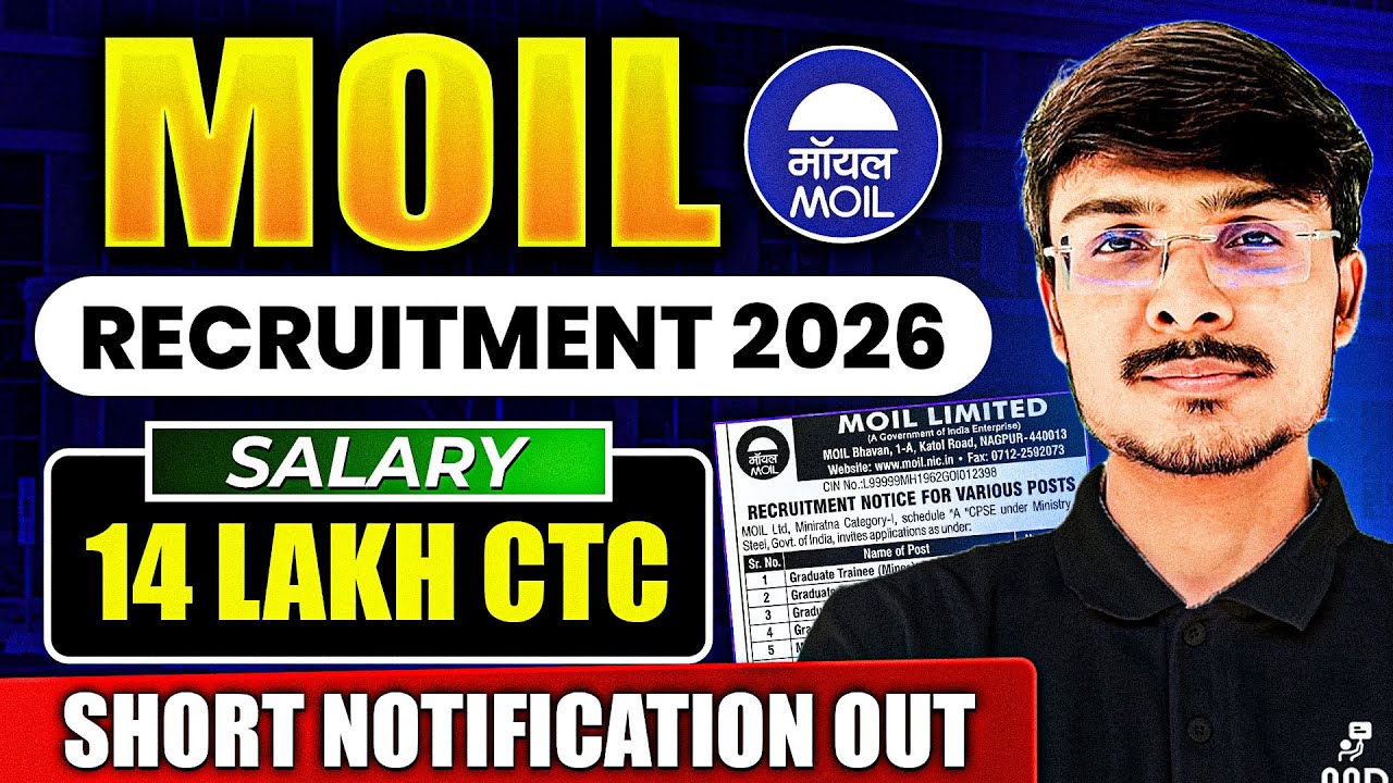 MOIL Recruitment 2025 | Exam Pattern, Eligibility, Selection Process & Dates