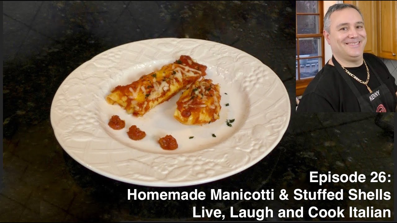 Homemade Manicotti & Stuffed Shells