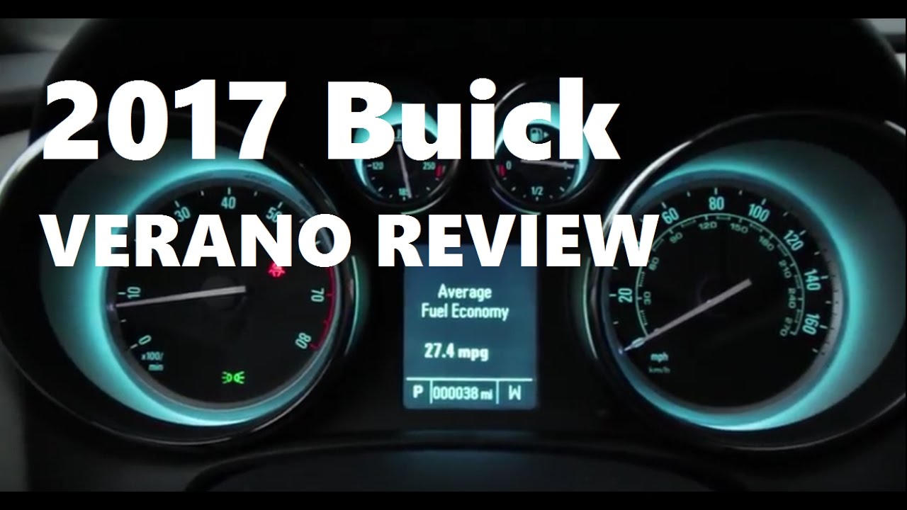 Buick Verano Review 2017 2.4L Non-Turbo