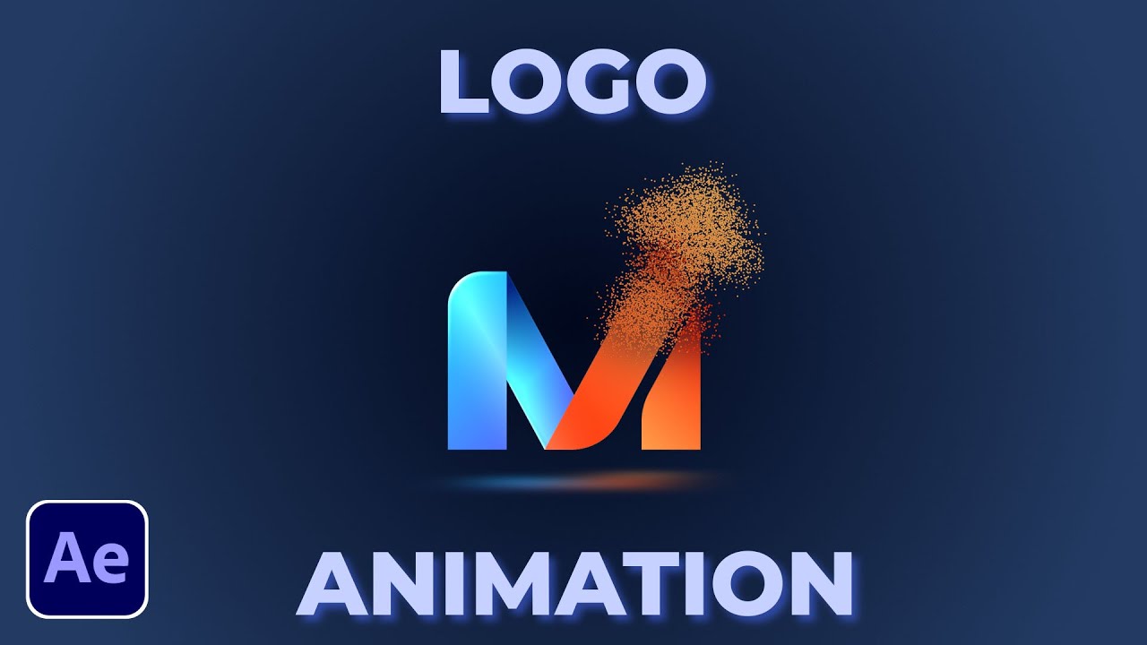 Логотип із частинок без плагінів в After Effects | Уроки українською | Logo Animation Tutorial