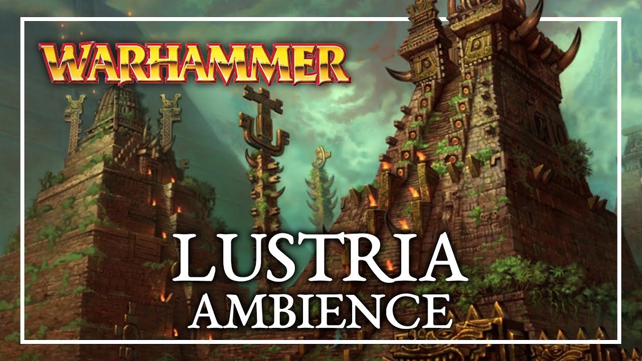 LIZARDMEN LUSTRIA AMBIENCE | Warhammer Rol RPG Jungle Sounds Fantasy Tabletop ASMR