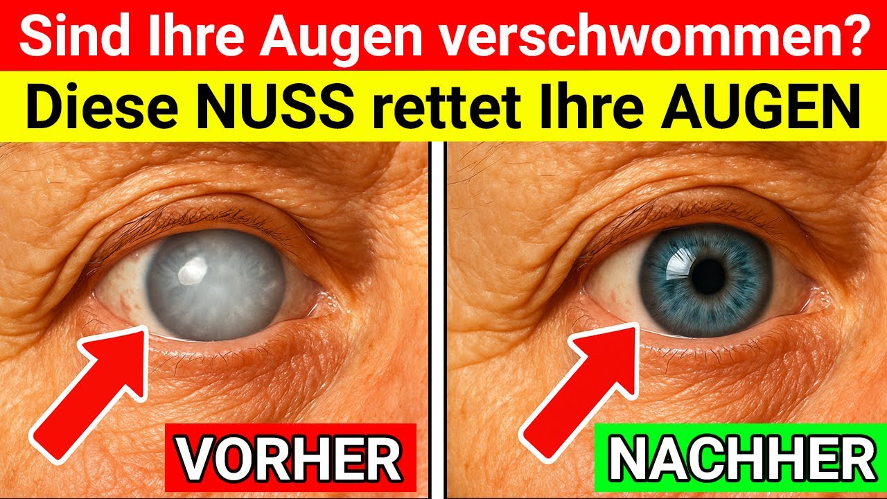 Senioren: Essen Sie diese 4 Samen vor dem Schlafen – repariert die Sehkraft im Schlaf!
