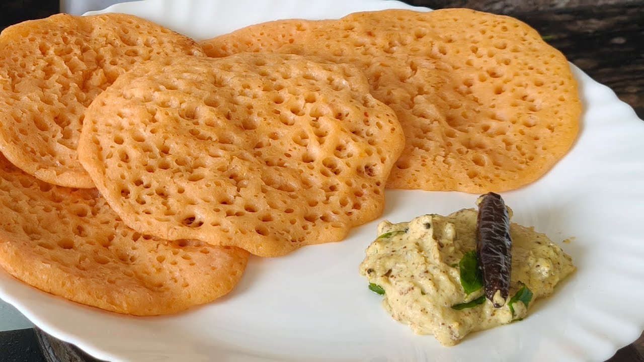 Soft & Fluffy Tomato Set Dosa with Chutney l Healthy Breakfast Recipe l How to Make Spongy set Dosa 