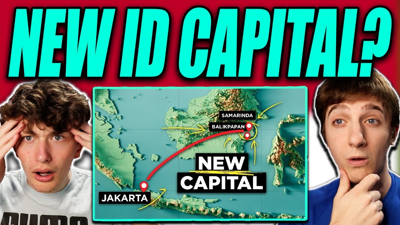 Americans React to Why Indonesia is Moving Their Capital City!