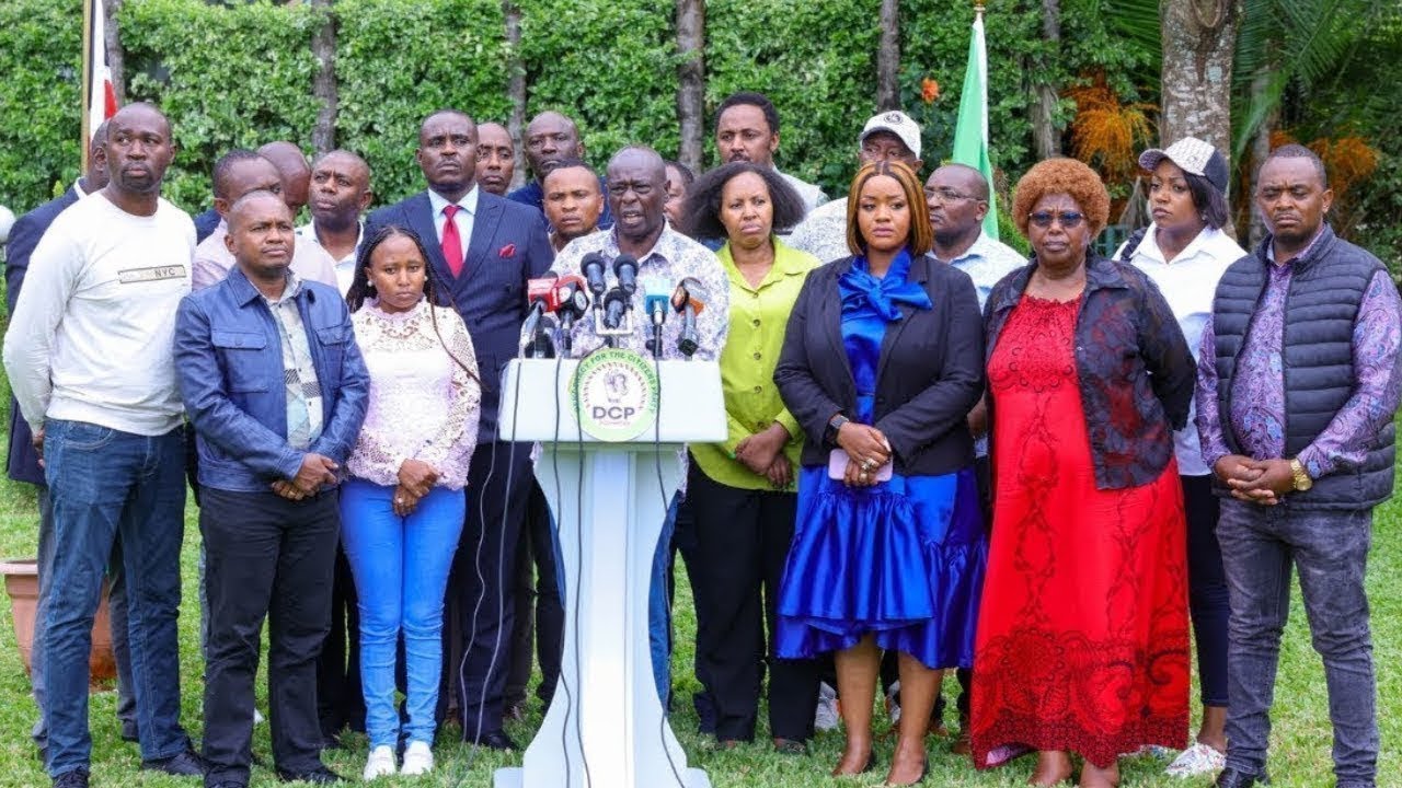 LIVE:RIGATHI GACHAGUA NARRATES WHAT HAPPENED TODAY