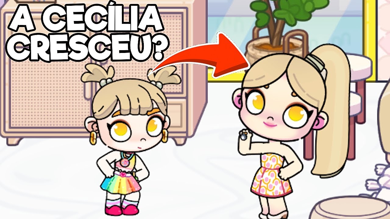 ROTINA A CEC&Iacute;LIA CRESCEU? | ROTINAS E HISTORINHAS AVATAR WORLD