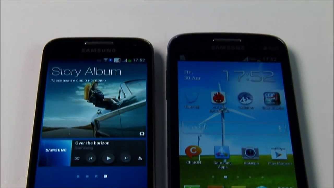 Сравнение Samsung Galaxy S4 Mini и Galaxy S4