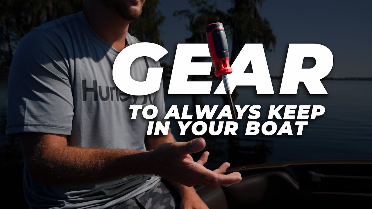 Gear to ALWAYS Keep in Your Wakeboard Boat