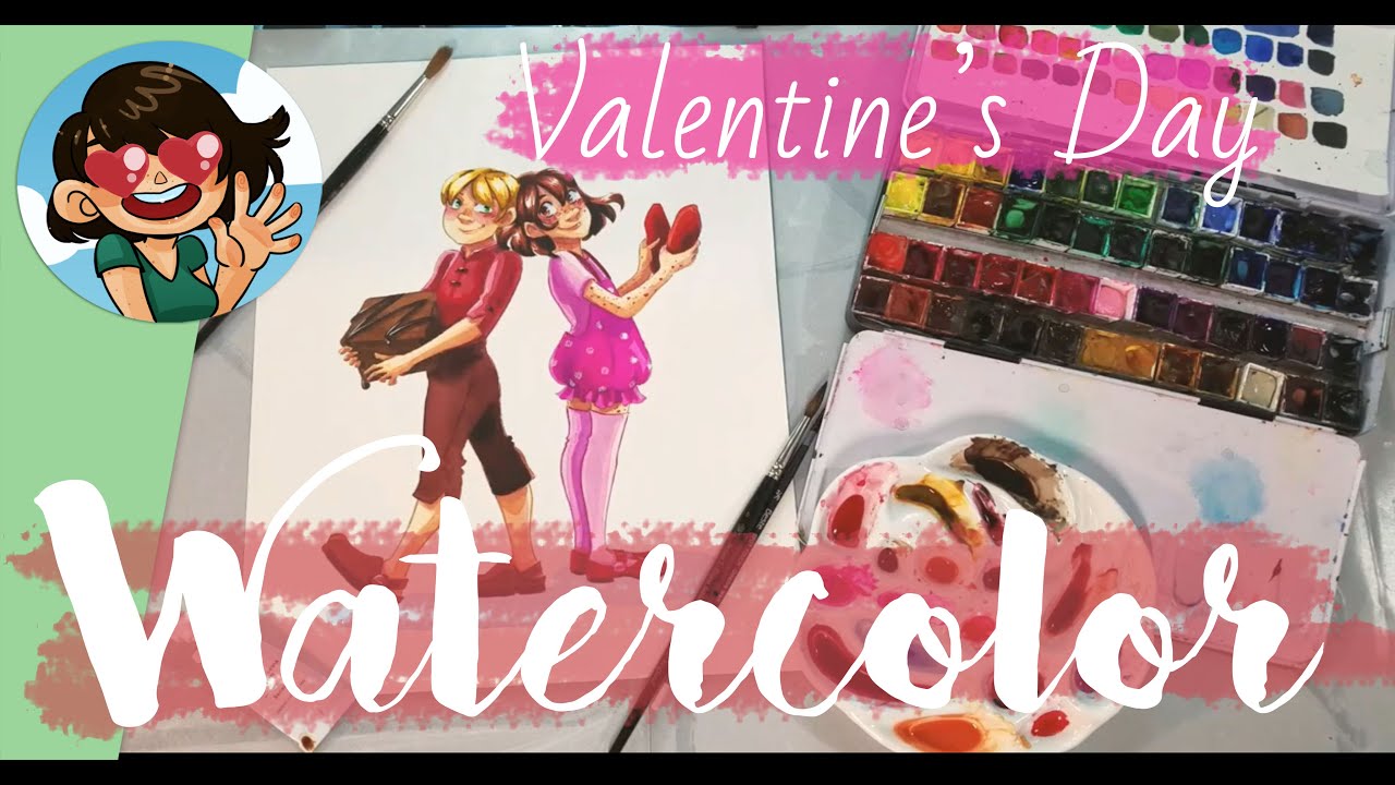 💝Sweets for My Sweetheart💝- Valentine's Day Watercolor