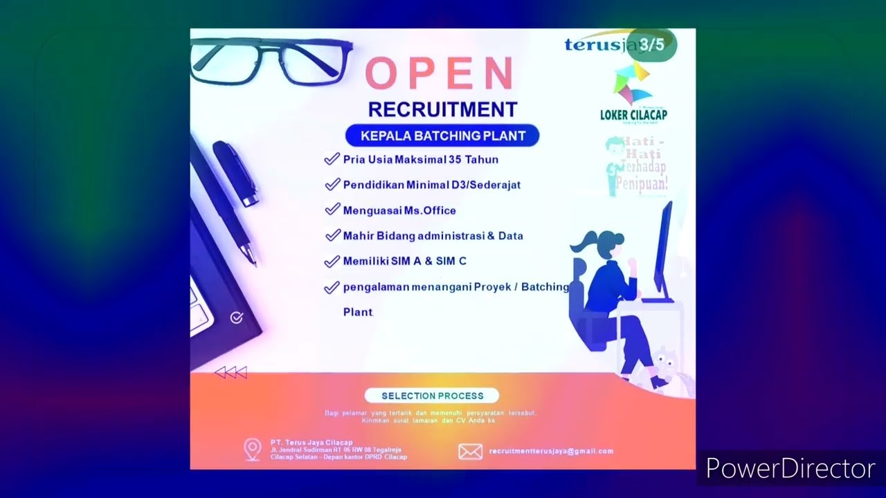 Info LOKER Kabupaten Cilacap Terbaru 13 Maret 2023