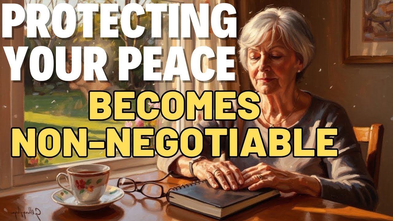 Protecting Your Peace Becomes Non-Negotiable (With Age)