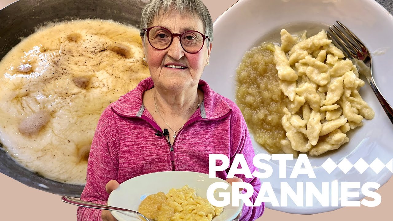 Discover buttery porridge and apple gnocchi - mid week special! | Pasta Grannies