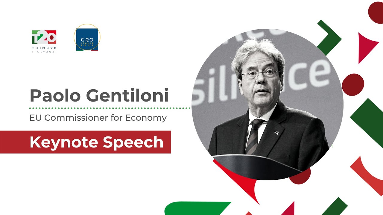 #T20Italy Inception - Paolo Gentiloni's Keynote Speech