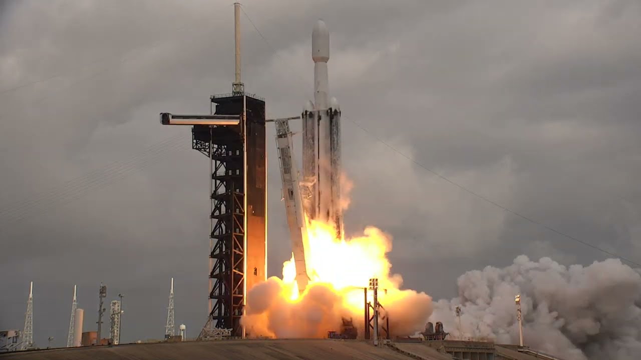 Falcon Heavy Psyche Isolated Launch Views (4K)