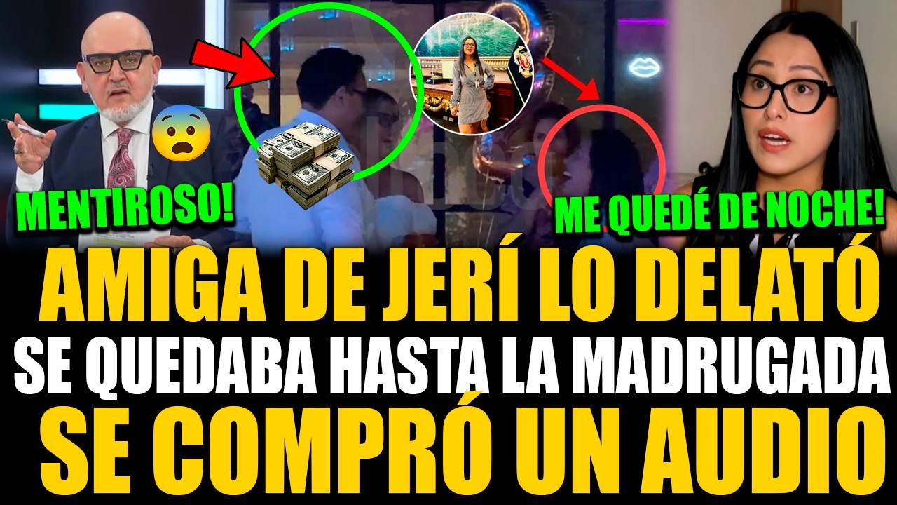 SE FILTRÓ! Amiga intima de Jose Jerí revela que se quedaba de madrugada en palacio de gobierno