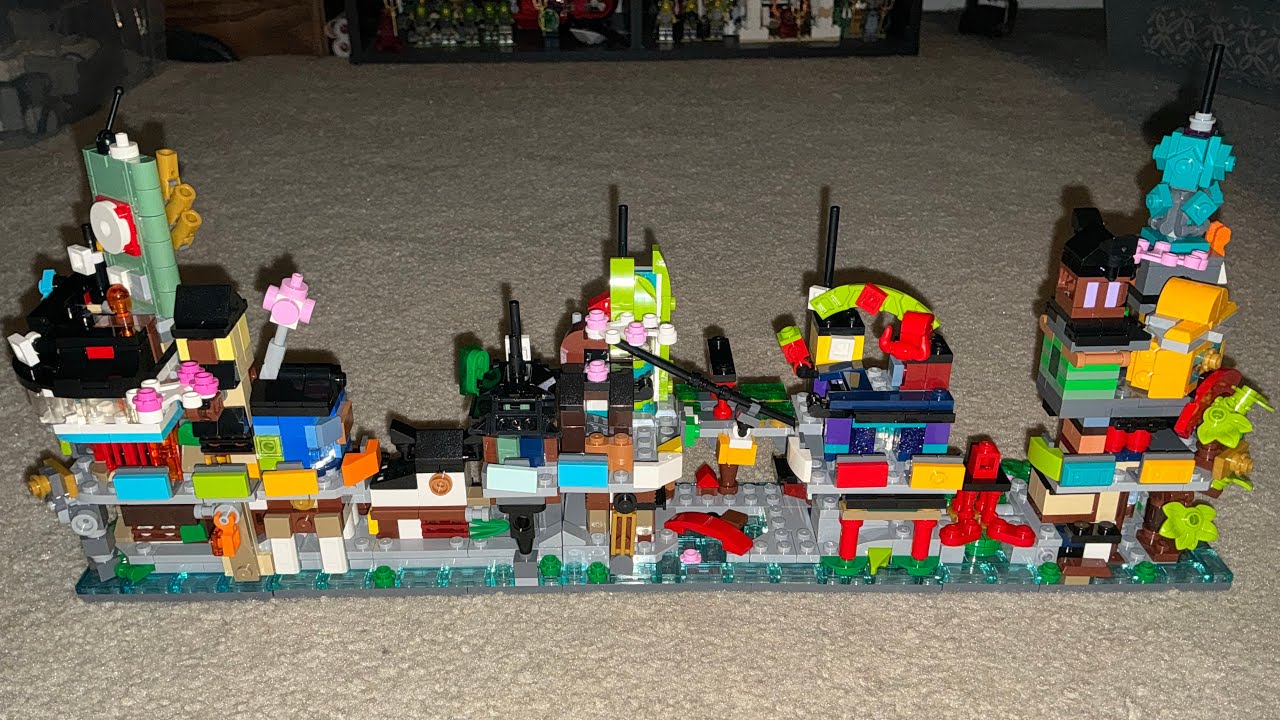 The Lego Ninjago Movie 40703,4,5,6 Micro City, Docks, Gardens, and Markets Review