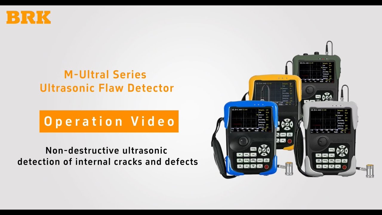 M Ultral Ultrasonic Flaw Detector Full Screen Inspection & Smart Analysis in Real Field Use