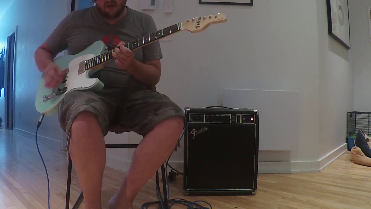 Vintage Garnet Enforcer Clean with a Ted Stevenson Classic Short Scale Tele