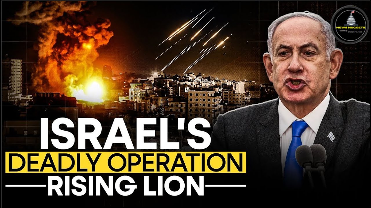 IDF Video Of Operation Rising Lion | Massive Airstrikes Hit Iran's Nuclear Sites  | MAGA World News