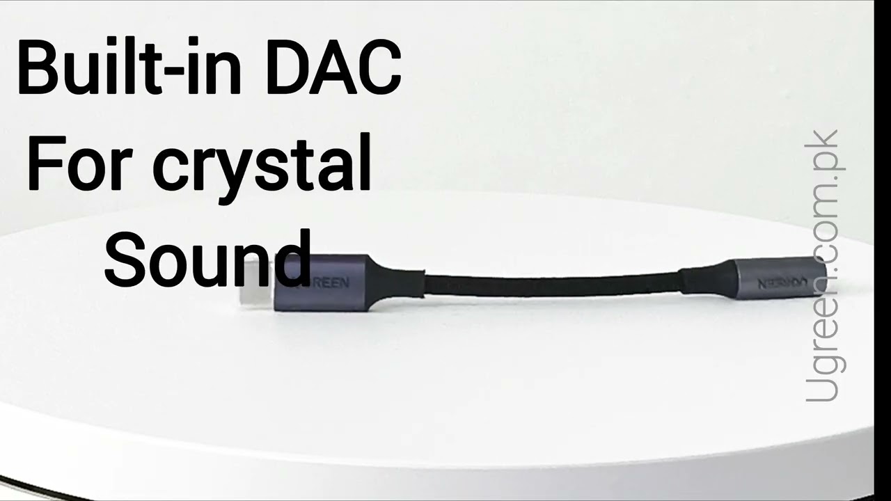 Upgrade your audio experience with the UGREEN 80154 USB-C to 3.5mm Audio Adapter