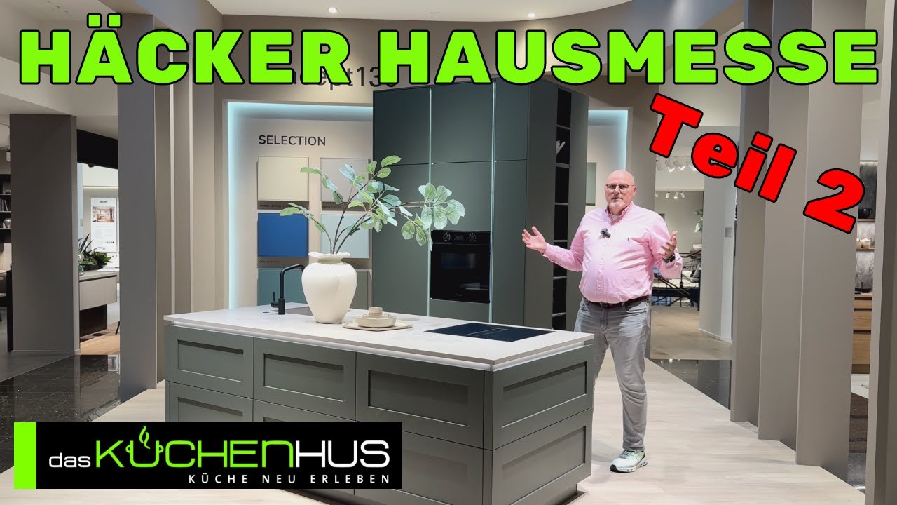 Küchenmesse 2025 Neuheiten und Trends für 2026  bei Häcker Teil 2!