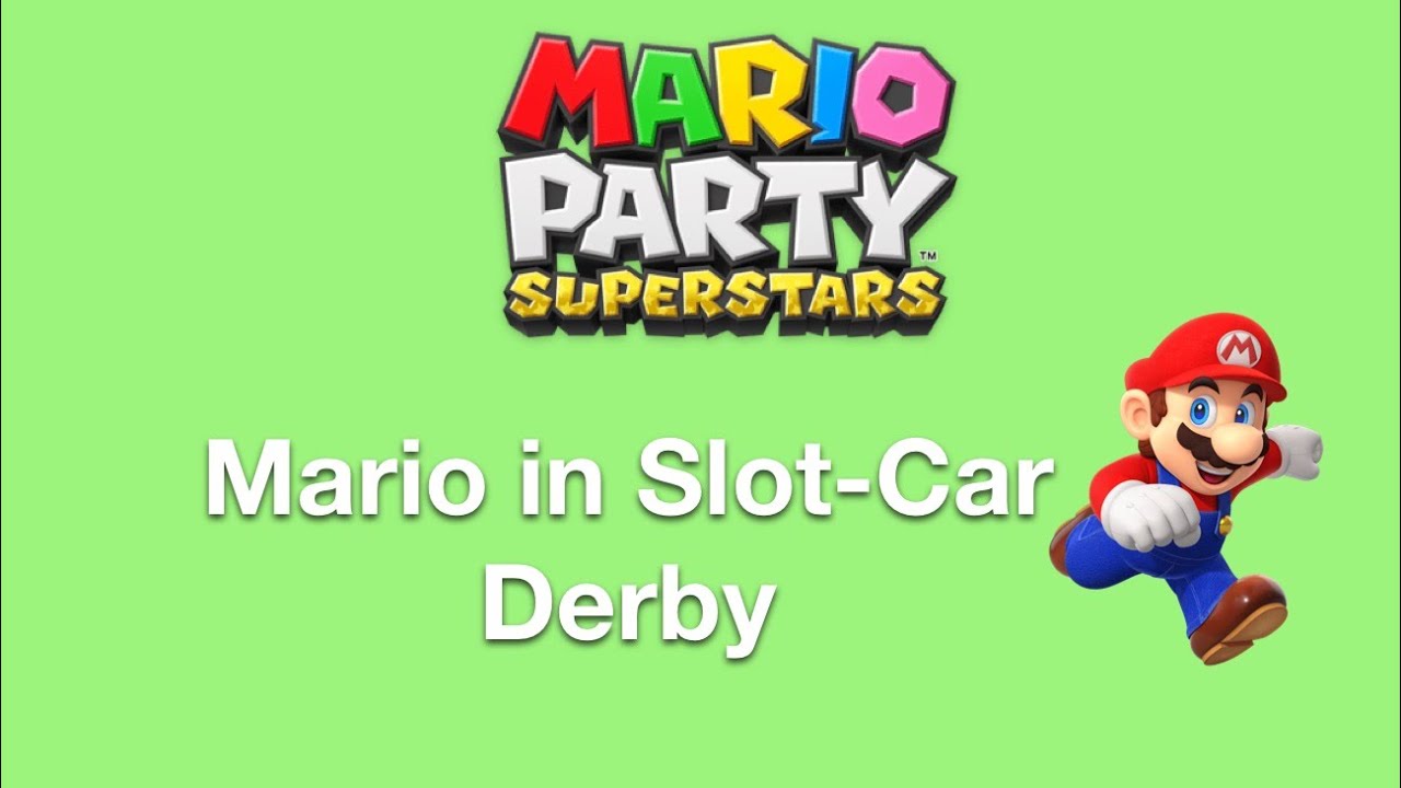 Mario Party Superstars- Mario in Slot-Car Derby