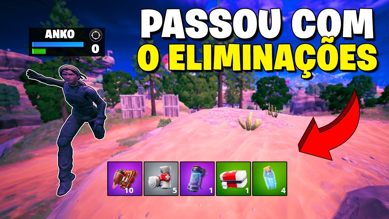 Esse player passou pra final jogando assim I FORTNITE